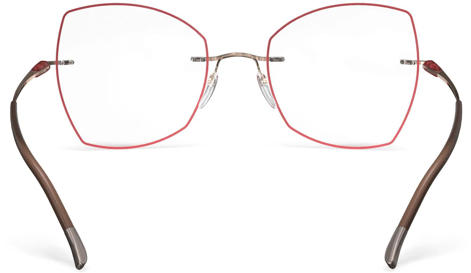 Silhouette Purist Color Groove Demo Rimless 5561 Eyeglasses - view 153